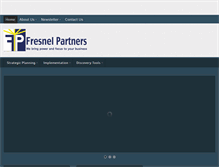 Tablet Screenshot of fresnelpartners.com